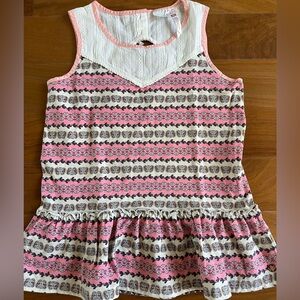 Matilda Jane 435 peplum tank size 10